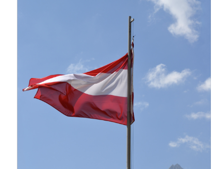Nationalfeiertag Österreich Flagge